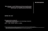 Montage- und Gebrauchsanweisung - DIMPLEX · 2020. 3. 10. · C an Zentralsteuergerät ZWM 05AC Zu den Speicher- heizgeräten AC-Gruppensteuergerät E-Nr.:21/0306(01) GRM 05 AC KU