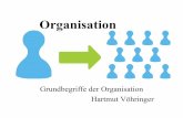 Grundbegriffe der Organisation Hartmut Vöhringer · 2012. 10. 18. · durch Organisation ist das Projekt, das bestimmt ist von der Einmaligkeit der Aufgabe. Fachwirt Sozial und Gesundheit