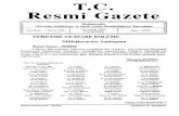 T.C. Resmi Gazete · 2018. 5. 22. · 26 Aralık 1996 - Sayı: 22859 RESMİ GAZETE Sayfa: 3 - Türk taran, mevcut çimento fabrikalarında teknik çalışmalar, mühendislik hizmetleri
