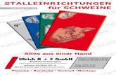 STALLEINRICHTUNGEN Katalog Nr. S4 für SCHWEINE...Stalleinrichtungen für Schweine Unsere Stützpunkte Erhard Höhne GmbH Industriestraße 16 91593 Burgbernheim Tel. (0 98 43) 10 74