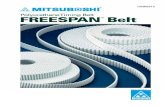 Table of Contents - MitsuboshiGS309313).pdf · FREESPAN Belt consists of thermoplastic polyurethane and steel cords. ... Linear guide positiong system Robot for Material handling.