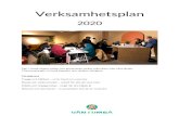 Verksamhetsplanmedia.vaniumea.se/2020/03/Verksamhetsplan-2020.pdfPlanera ledarträffar, arrangemang och utbildningar. Följa upp och utvärdera aktiviteterna. Ansvara för kvalitetssäkring.