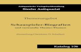 Antiquarische Verlagsbuchhandlung Steeler Antiquariatinternetantiquariat.com/PDF/Katalog106.pdf · 2019. 4. 13. · Antiquarische Verlagsbuchhandlung Steeler Antiquariat Katalog 106
