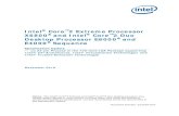 2 Extreme Processor - Intel...Intel® Core 2 Extreme Processor X6800Δ and Intel® Core 2 Duo Desktop Processor E6000Δ and E4000Δ Sequence Specification Update — on 65 nm Process