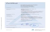 Zertifikat - Allied Group Systems...AD 2000-Merkblatt W0 Rapport d’Audit No.: F/Q-02 0035 Domaine d‘application: Fabrication et commercialisation de Courbes à souder formées