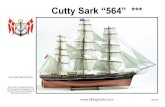 Cutty Sark “564” - Model Expo Online · 2020. 6. 12. · Billing Boats Denmark Aps BUILDING INSTRUCTION . CUTTY SARK, 1869 Det mest berømte af klipperskibene, Cutty Sark, ligger