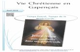 Vie Chrétienne en Gapençais Avril 2018 · 2018. 4. 5. · Recevez votre bulletin mensuel par mail en écrivant à : doyenne.gap@gmail.com 4 novembre. Bien des écrits publiés de