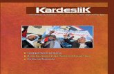Türkmen Kardeşlik Ocağı · 2018. 9. 3. · Türkmen Kardeşlik Ocağı kardeşlik Kültür Edebiyat ve Sanat Dergisi Sayı : 342 - 343 - 344 Nisan - Mayıs - Haziran 2018 Mayıs