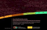 ETZ Kurzfassung Kooperationsprogramm d€¦ · Regensburg Schwandorf Cham Straubing-Bogen Regen Freyung-Grafenau Passau ... jekte zwischen dem Freistaat Bayern und der Tschechischen