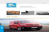 OPEL VIVARO - storevan.com...opel vivaro fahrzeugeinrichtungen de en fittings for commercial vehicles. 2 ˜˚˛˝˙ˆˇˆ˘ ˚ ...