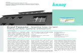 Knauf Fassadol - fasadna boja na bazi čistog akrilata ojačana ......Fasadni sistemi 05.12.2016 B 132 Knauf Fassadol - fasadna boja na bazi čistog akrilata ojačana siloksanom Opis