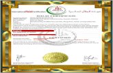 IHCP Halal Certificate Annexure-01 IFFCO PAKISTAN (PVT) LTD. … · 2019. 10. 10. · Title: IHCP Halal Certificate Annexure-01 IFFCO PAKISTAN (PVT) LTD. -2019-20.pdf Author: Faisal