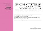 FONTES - DialnetFontes Linguae Vasconum (FLV), 123, rtarrila-ekaina, 017, 167-199 169 beheko okalaren similazioaren istoriarako: endebaleko ukotasunak issn 0046-435x issn-e: 50-5816
