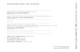 ORCHESTRE DE PARIS Grande Salle Pierre Boulez ...medias.orchestredeparis.com/pdfs/np171213b.pdfORCHESTRE DE PARIS CONCERTO POUR ORCHESTRE Witold LUTOSŁAWSKI 1913-1994 CONCERTO POUR