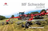 MF Schwader - Austro Diesel: Massey Ferguson · 2017. 9. 5. · VON MASSEY FERGUSON MF Zweikreiselschwader mit Mittenablage und Transportfahrwerk MF Zweikreiselschwader mit Seitenablage