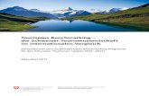 Tourismus Benchmarking – die Schweizer Tourismuswirtschaft im internationalen Vergleich · 2016. 7. 12. · Tourismus Benchmarking – die Schweizer Tourismuswirtschaft im internationalen