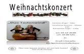 ,,Duo Tastenwind“ Christina Engel – Flöte Konstanze Semrau ... · ,,Duo Tastenwind“ Christina Engel – Flöte Konstanze Semrau – Klavier und Konstantin Engel -- Cello am