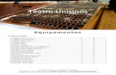 Equipamentos | Teatro Unisinos · Ultrabook DELL inspiron 14’ P74G Core i7 1 . Teatro Unisinos | Campus Porto Alegre (51)3591-1122 ramal 3872 / teatro@unisinos.br / Endereço: Av.