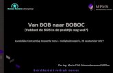 Van BOB naar BOBOC...2017/09/29  · Landelijke Contactdag Inspec