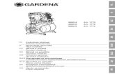 OM, Gardena, Станция бытового водоснабжения ... · 2014. 4. 27. · gardena Станция бытового водоснабжения автоматическая
