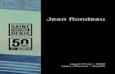 Jean Rondeau - Festival de Saint-Denisfestival-saint-denis.com/.../2017/07/Jean-Rondeau.pdf · Jean Rondeau, clavecin À 21 ans seulement, Jean Rondeau se voit décerner le 1 er prix