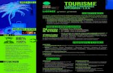 tourisme - UCO · 2020. 11. 26. · TOURISME » Tourisme : accueil de la clientèle étrangère et techniques d’accompagnement » E-tourisme : pratique du numérique et des réseaux