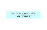 METABOLISME DES GLUCIDES©g_MET_GLUCIDES.pdf · 2020. 12. 7. · METABOLISME DES GLUCIDES • Métabolisme énergétique du glucose – Glucose, glycogène, galactose, fructose •