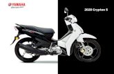 2020 Crypton S - Yamaha Motor · 2020 Crypton S Competition White Crypton S Κινητήρας Αερόψυκτος, 4-χρονος, 1-κύλινδρος, 1ΕΕΚ, 2-βάλβιδος
