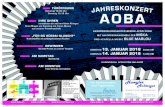 TÜRÖFFNUNG Samstag 18.45 Uhr Sonntag 13.15 Uhr AOBA …aoba akkordeon-orchester bezirk affoltern mit akkordeon-ensemble der mska und acapella music blue marlou kasinosaal affoltern