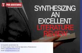 Synthesizing an Excellent Literature Review - Phdassistance