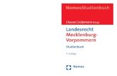 Classen Lüdemann Landesrecht Mecklenburg- Vorpommern · 2021. 2. 1. · Classen | Lüdemann [Hrsg.] Nomos NomosStudienbuch ISBN 978-3-8487-3863-2 NomosStudienbuch Classen Lüdemann