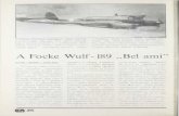 A Focke Wulf -189 „Bel ami”...A Focke Wulf -189 „Bel ami” SÚLYOM - HEINKEL - FOGKE WULF 1943.március végén a szovjet német arcvonalon viszonylagos nyugalom állt be. Mindkét