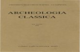 ARCHEOLOGIA CLASSICA · 2021. 2. 24. · ARCHEOLOGIA CLASSICA Rivista della Scuola Nazionale di Archeologia Pubblicata a cura delle Sezioni di Archeologia e storia dell'arte greca,