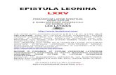 1 EPISTULA LEONINA LXXVephemeris.alcuinus.net/leonina/EL 75.pdf · 2014. 4. 25. · Eugenio IV. comprobaretur filius legitimus matrimonio natus. Ferdinandus a.1443 declaratus est