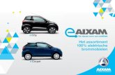 AIXAM Nederland - Het assortiment 100% elektrische brommobielen · 2013. 6. 6. · AIXAM-MEGA ontwikkeld al 25 jaar lichte, compacte elektrische voertuigen voor bedrijven en particulieren.