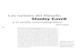 Stanley Cavell · 2020. 3. 3. · Stanley Cavell ha sido tradicionalmente considerado como un excéntrico en el panorama filosófico estadounidense de la segun - da mitad del siglo