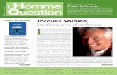 Numéro 25 – automne 2009 Henri Gougaud Jacques Salomé ......Jacques, plâtré de la nuque aux ta-lons durant des années, à pénétrer un autre enchantement, celui des livres.