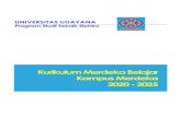 Kurikulum MBKM PSTE 2020-2025-Final - Universitas Udayana · 2021. 1. 14. · Program Studi Teknik Elektro (PSTE) Fakultas Teknik (FT) Universitas Udayana (Unud) merupakan salah satu