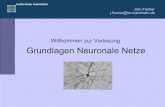 Willkommen zur Vorlesung Grundlagen Neuronale NetzeRekurrente Neuronale Netze (BBTT, Echo-State, LSTM) Neuronale Netze Anwendung Inhalt Prof. Dr. Jörn Fischer - Institut für Robotik
