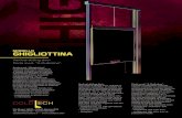 MODELLO GHIGLIOTTINA GHIGLIOTTI - Coldtech · GHIGLIOTTINA. Vertical sliding door. Porte mod. “A Guillotine”. Porta mod. “Ghigliottina” La porta scorrevole verticale in .