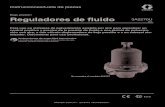 Baja presión Reguladores de fluido...Instrucciones/Lista de piezas Baja presión Reguladores de fluido Para uso en sistemas de pulverización asistida por aire para garantizar un