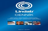 CENNÍK - Lindab · 2015. 4. 30. · 6 7 lindab | cenník lindab | cenník Pultové lemovanie s odvetraním (RŠ 410mm) Súčasťou je perforované odvetranie 205 x 2000 mm. Cena