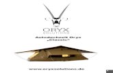 Autodachzelt Oryx „Classic“ · 2018. 7. 31. · ob sich Ihr Dachzelt nach hinten oder zur Fahrzeugseite öffnen lassen soll. Die Zusätzliche Anbringung von Dusch/Sitzgelegenheiten,