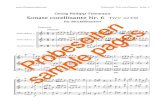 Telemann Trio corellisante Bfl-Partitur - FLOENO · 2020. 4. 20. · Telemann Trio corellisante Seite 1 Georg Philipp Telemann Sonate corellisante Nr. 6 TWV 42:D8 Probeseitensample
