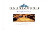 Starfs tlun Naustask la 2010-2011 · 2015. 12. 21. · Naustaskóli 2010-2011 ... Árg. 1997 (8.b) 8 8 16 Árg. 1998 (7.b) 9 8 17 Árg. 1999 (6.b) 5 13 18 Árg. 2000 (5.b) 9 14 23