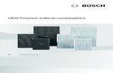 LB20 Premium Cabinet Loudspeakers...LB20 Premium Cabinet Loudspeakers 5 Sicherheitshinweise | de Bosch Security Systems B.V. Installation manual 2018-10 | V.02 | Alle Inhalte, einschließlich