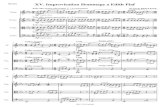 Score XV. Improvisation Hommage a Edith Piaf · 2012. 7. 1. · B? bbb bbb bbb bbb 89 89 89 8 9 86 86 86 8 6 89 89 89 8 9 86 86 86 8 6 Flute Violin Viola Cello Très vite surtout