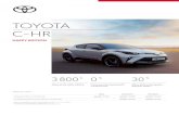 cennik chr easy edition - Toyota Slovenská republika · 2021. 2. 23. · EASY EDITION TOYOTA C‑HR Modelový rok 2020, Cena (€ s DPH) Comfort Style Executive Tech Selection 1.8