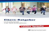 Eltern-Ratgeber - Recklinghausen · 2020. 12. 1. · 4 5 Inhalt Vorwort Liebe Eltern, Ihr Kind kommt bald in die Schule. In der Schule lernt Ihr Kind Lesen und Schreiben und Rechnen.