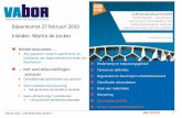 Bijeenkomst 27 februari 2020 Inleider: Martin de Jonker INTRON-M.deJonker... · 2020. 3. 30. · Inleider: Martin de Jonker Helder document … • Alle aspecten rondom specificeren